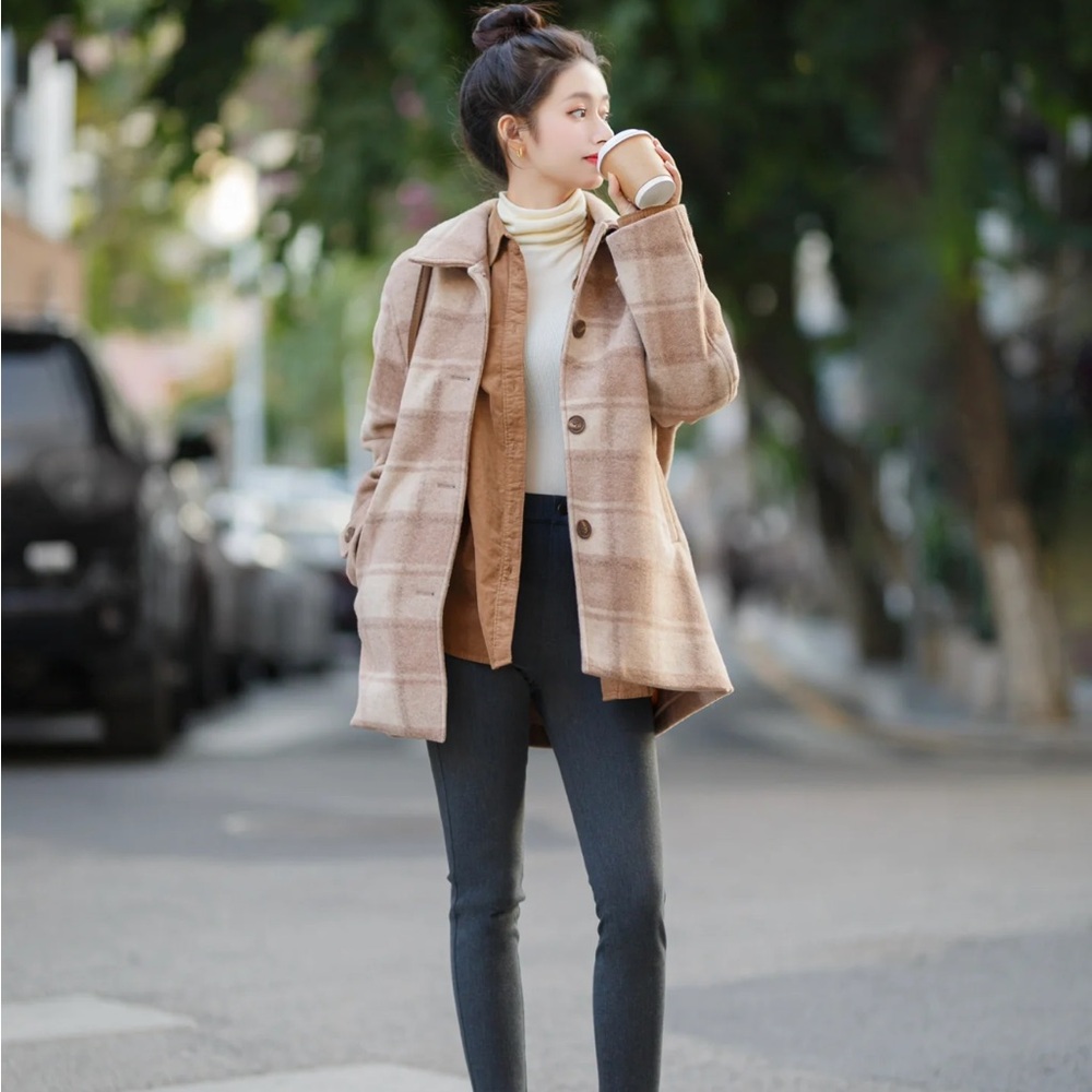 Uniqlo Brushed Short Coat
